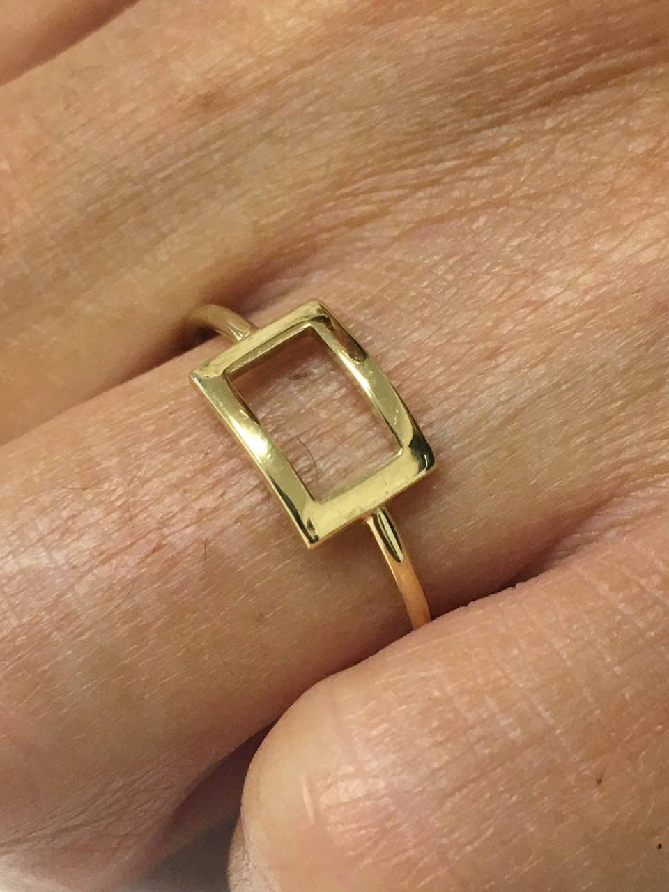 Anillo SULE en oro amarillo de 18 kilates - Roman Joyero