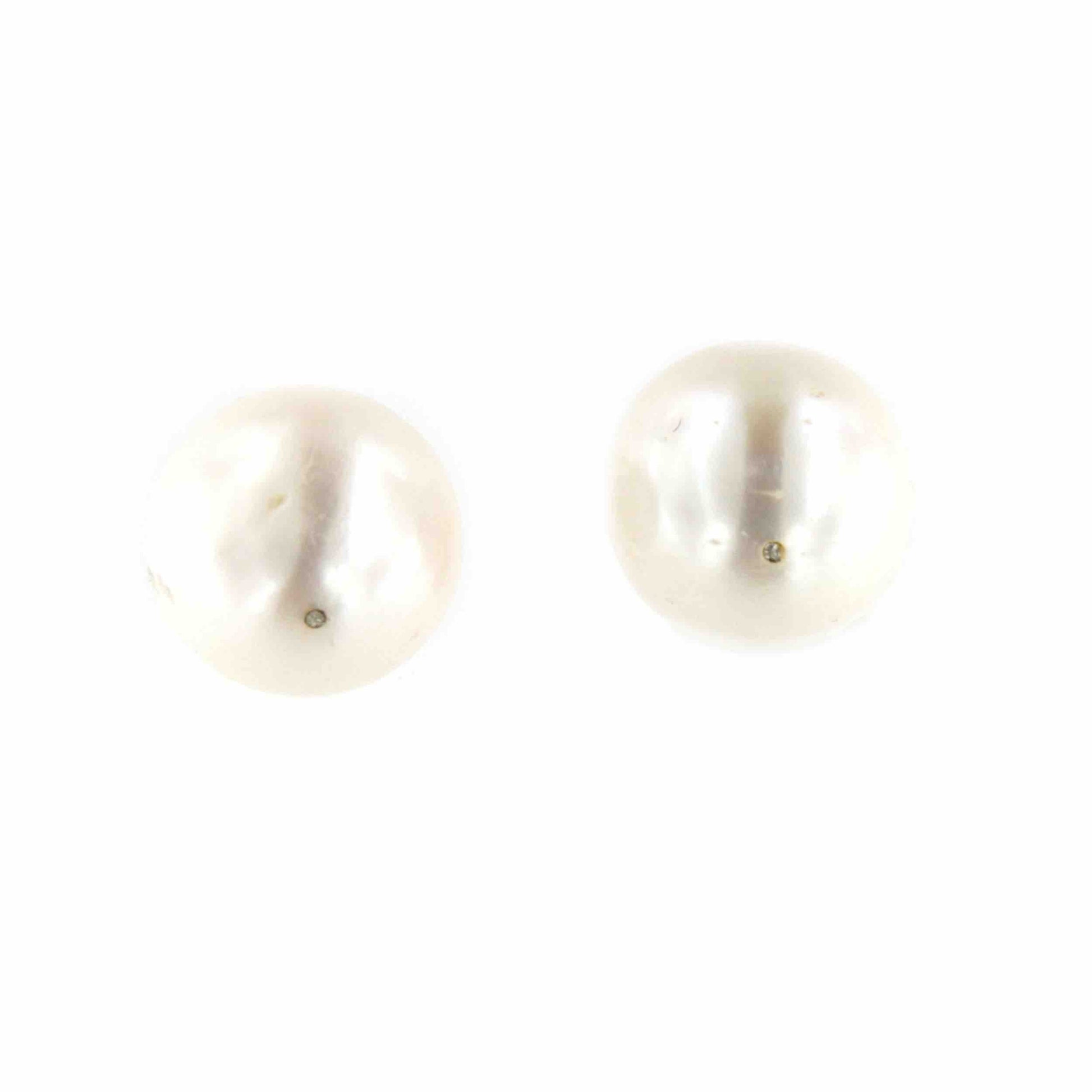 SELEM pareja de perla cultivadas Indonesia de 11 a 12mm pasadas - Roman Joyero