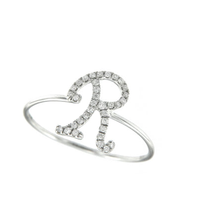 BISMARK, anillo de oro blanco con diamantes - Roman Joyero