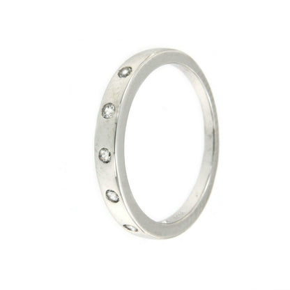 ELEATAS, anillo de plata con circonitas - Roman Joyero