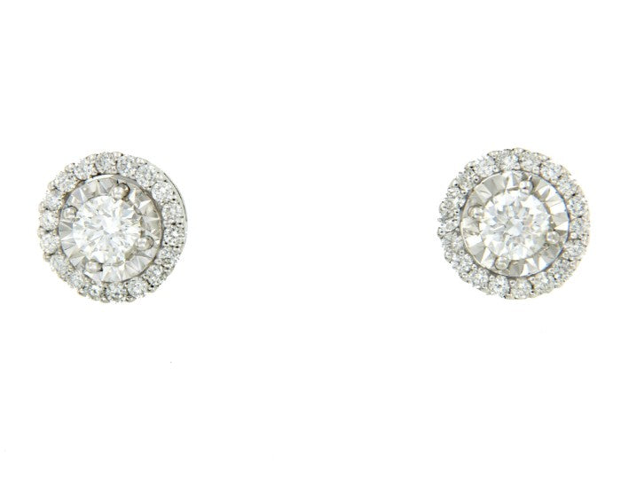 Pendientes de oro ORLY 50E con brillantes - Roman Joyero